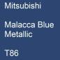 Preview: Mitsubishi, Malacca Blue Metallic, T86.